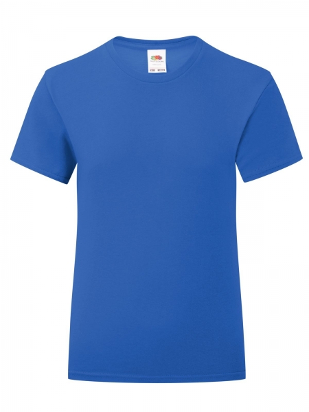 t-shirt-bambina-iconic-fruit-of-the-loom-royal blue.jpg